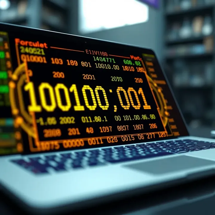 Screenshot of an online tool converting binary code to hexadecimal format