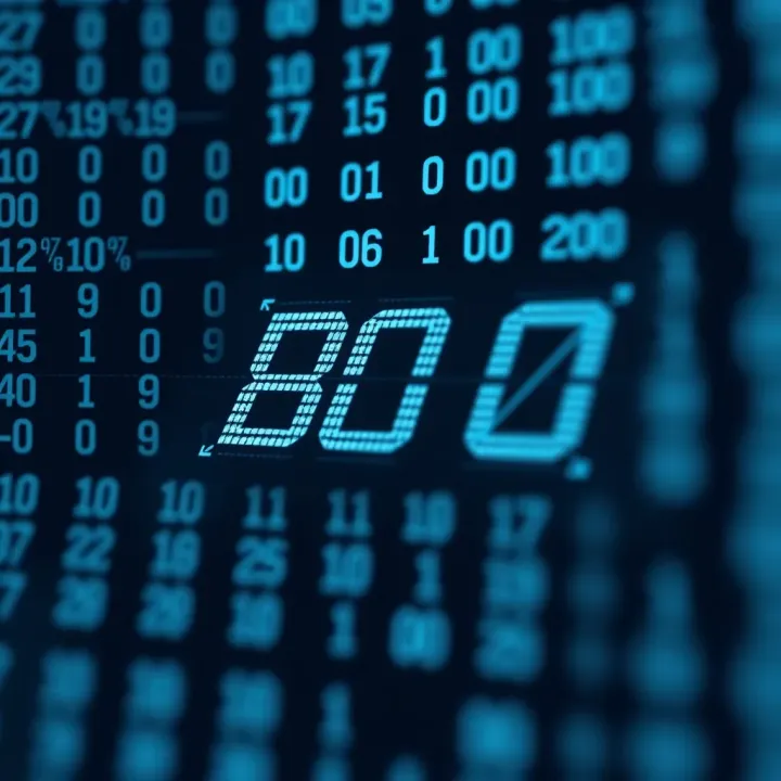 Illustration depicting conversion from binary coded decimal to binary number