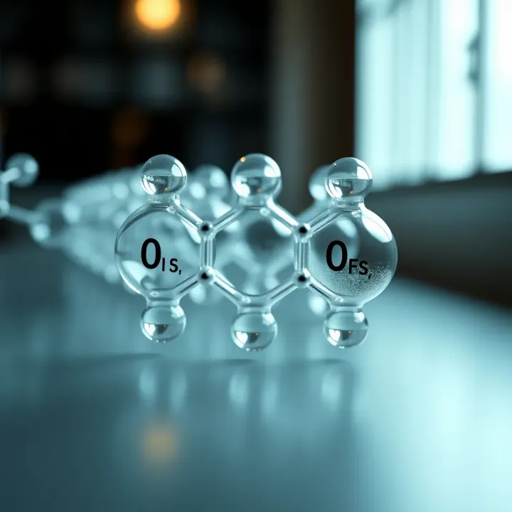Diagram showing the formation of a binary compound from two different elements with labeled atoms