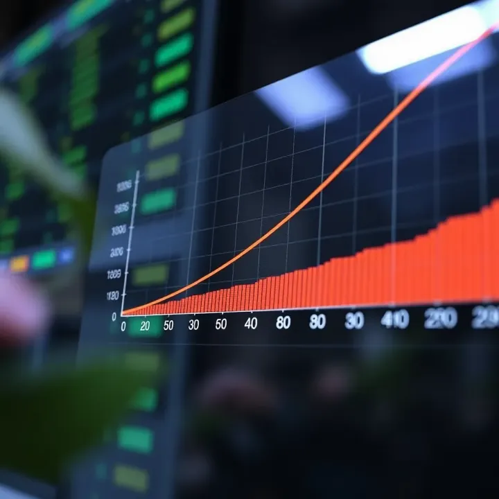 Chart showing interpretation of logistic regression coefficients and odds ratios