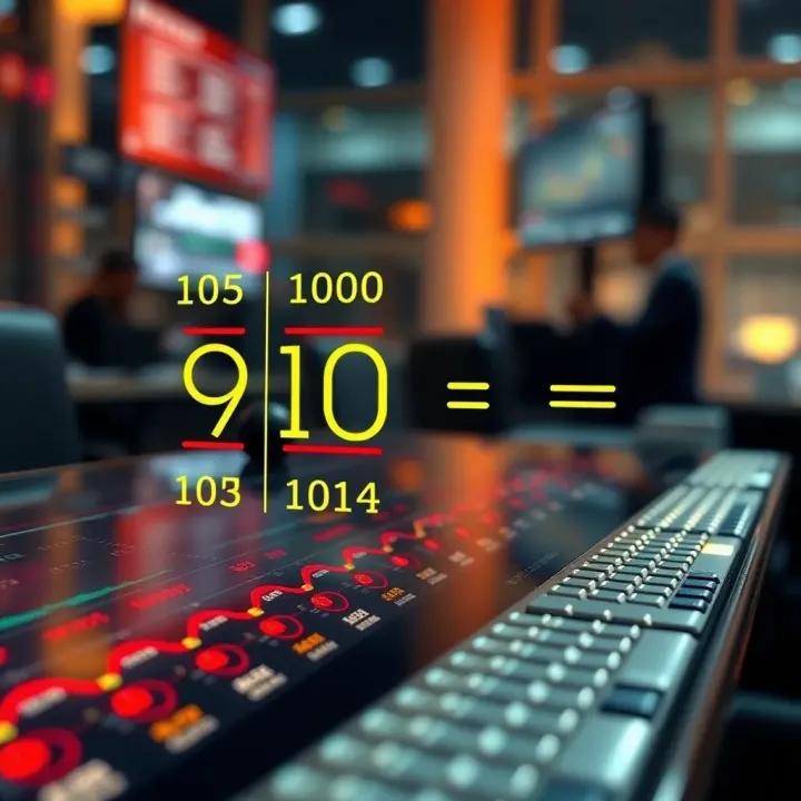 Diagram showing the multiplication of two binary numbers with intermediate results