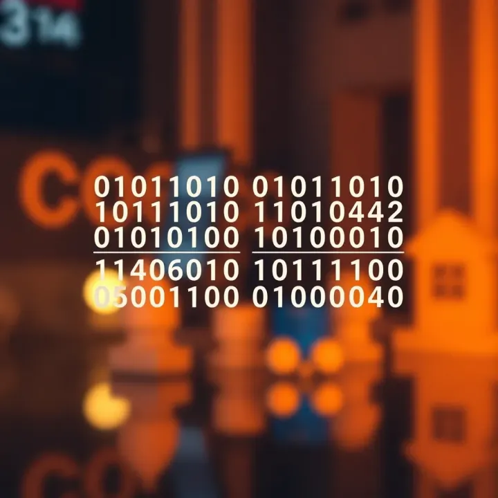 Diagram illustrating the binary multiplication process between two binary numbers