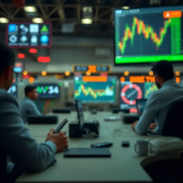 Risk Management Approaches in Binary Options Trading Visual representation of risk management strategies in binary options trading for Pakistani market