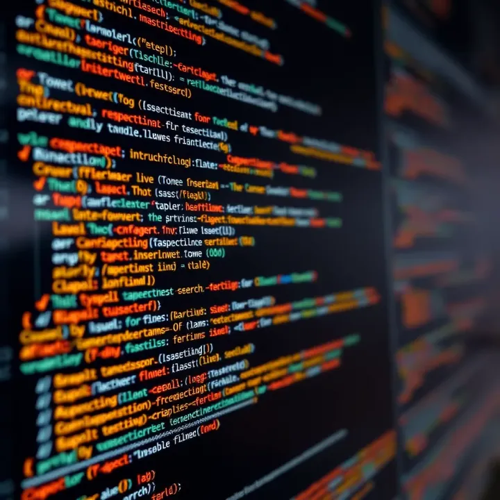 Code snippet showing binary search implementation in C++ with comments for clarity