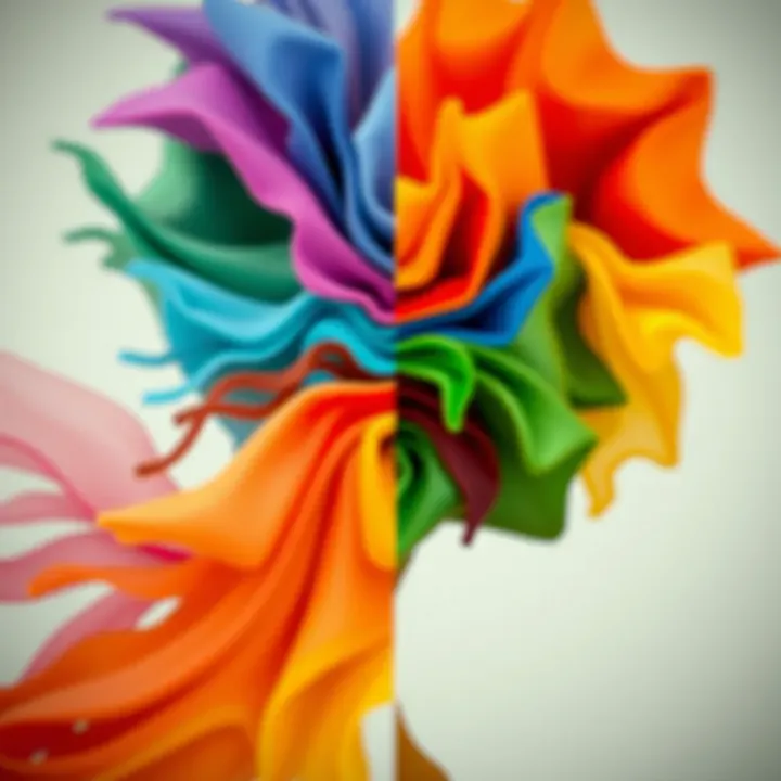 Colorful abstract design representing gender diversity beyond traditional categories